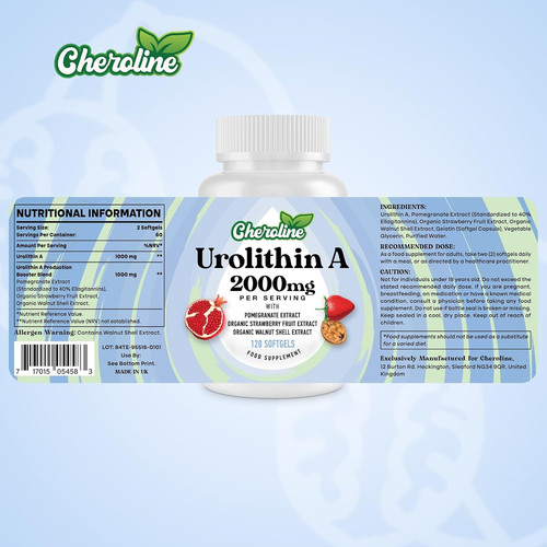 Urolithin supplement 2000mg - urolithin,