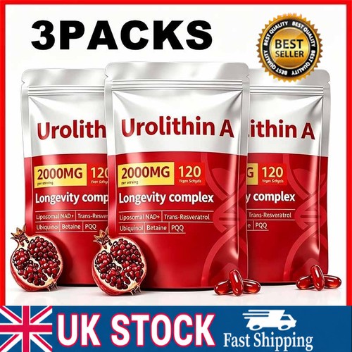 3pack urolithin a supplement - a,