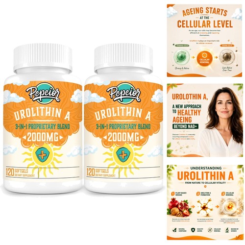 Comprehensive 1 urolithin - 3-in-1,