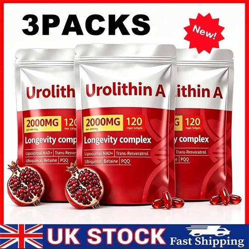 3pack urolithin a supplement - urolithin,